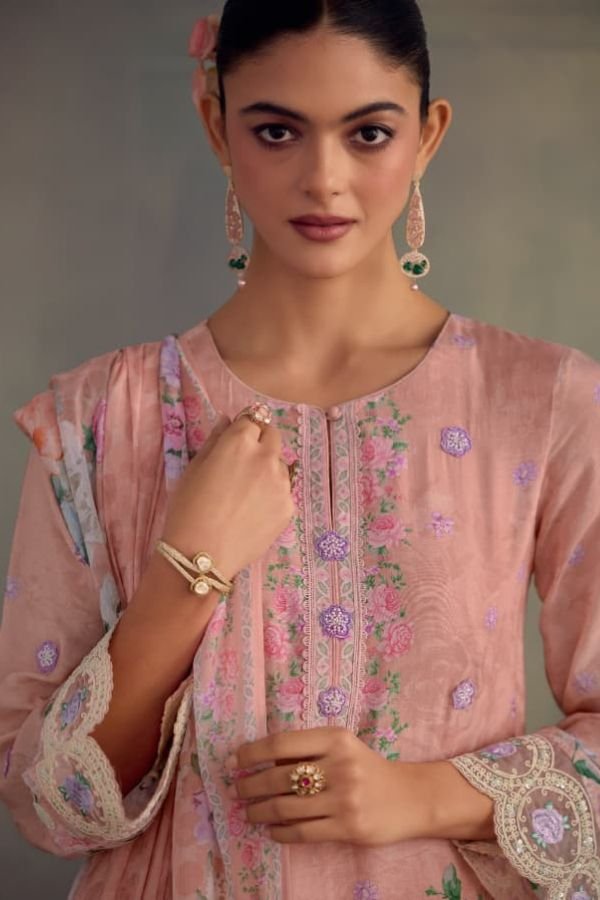 Kimora Fashion Heer Jazz Muslin Salwar Suit H-0191