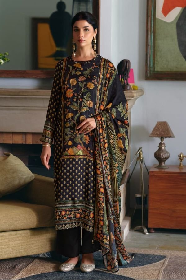 Kimora Fashion Rola Rappa Pure Muslin Ladies Suit 2451