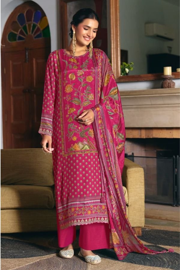 Kimora Fashion Rola Rappa Pure Muslin Ladies Suit 2454