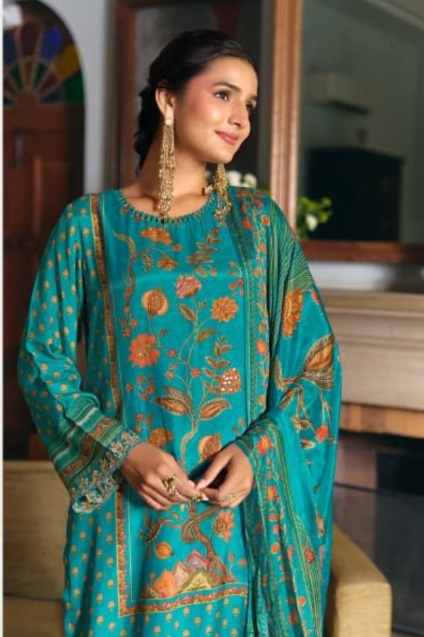Kimora Fashion Rola Rappa Pure Muslin Ladies Suit 2452