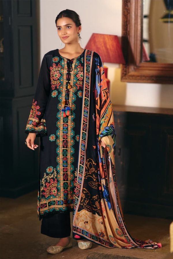Kimora Fashion Sahieliyan Pure Muslin Ladies Suit 2471