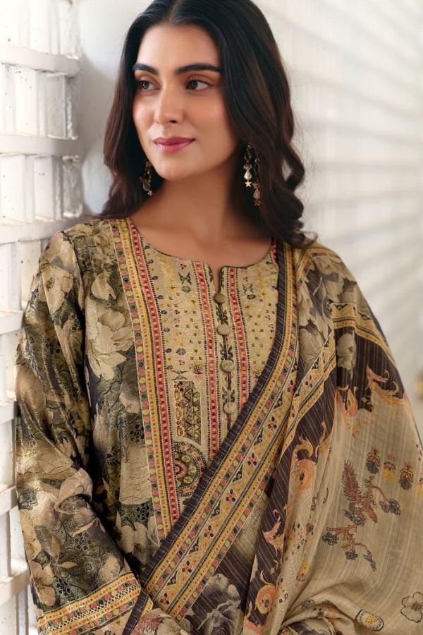 Kimora Fashion Tayarian Pure Kanjivaram Jacquard Silk Suits 2432 Kimora Fashion Tayarian Pure Kanjivaram Jacquard Silk Suit 2432