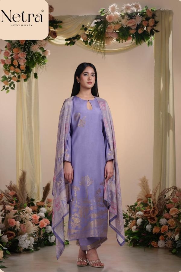 Netra Exclusive Aarna 11 Muslin Ladies Suit NE-C 2201 F