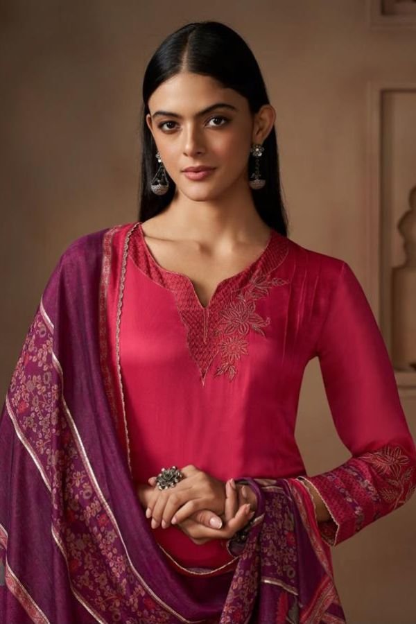 Omtex Aavya Organza Ladies Suit 16231-A