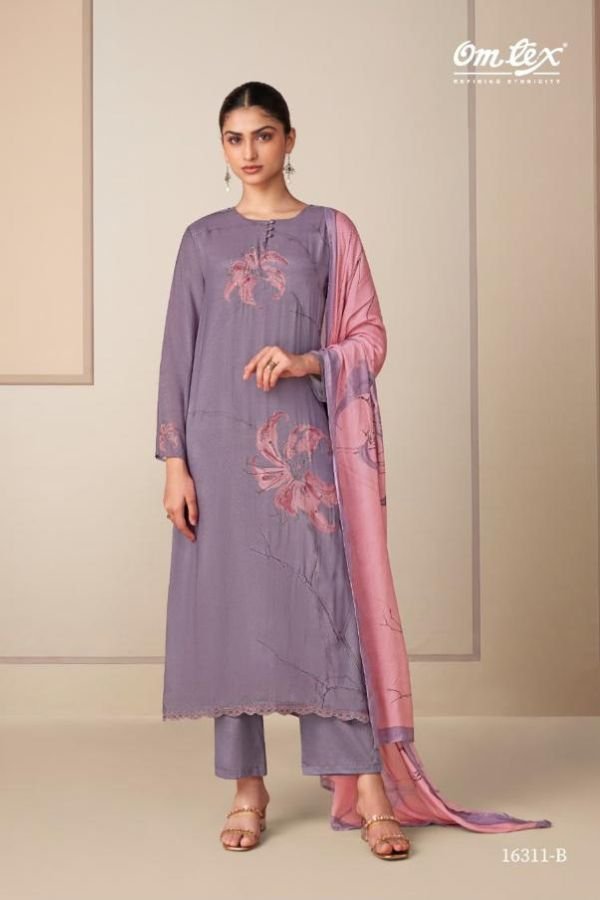Omtex Anumati Muslin Ladies Salwar Suit 16311-B