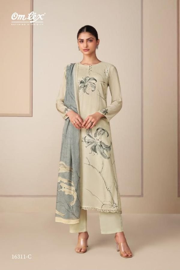 Omtex Anumati Muslin Ladies Salwar Suit 16311-C