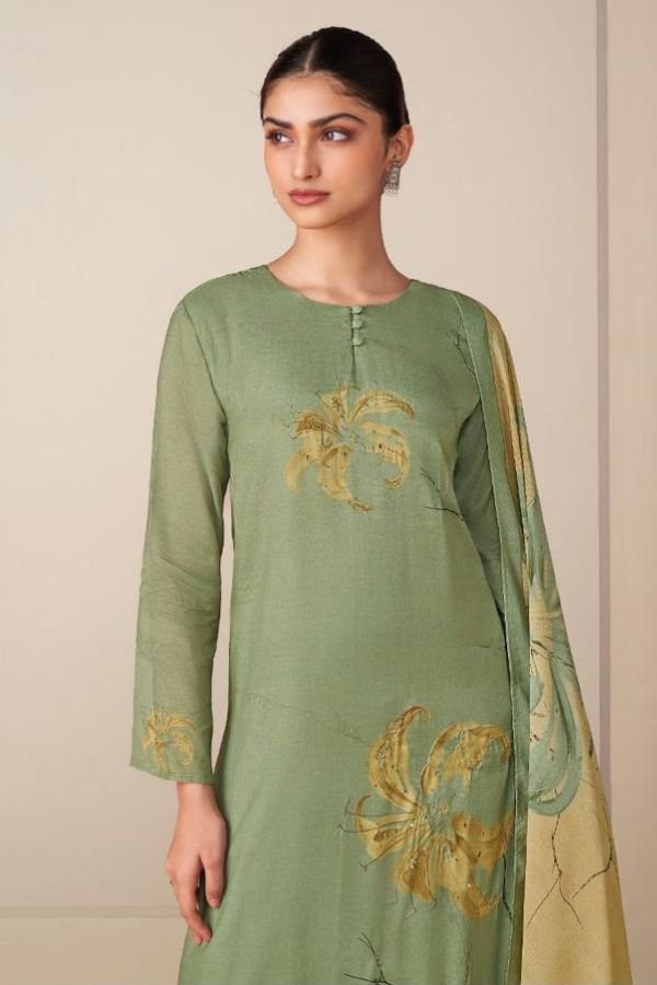 Omtex Anumati Muslin Ladies Salwar Suits 16311-D Omtex Anumati Muslin Ladies Salwar Suit 16311-D