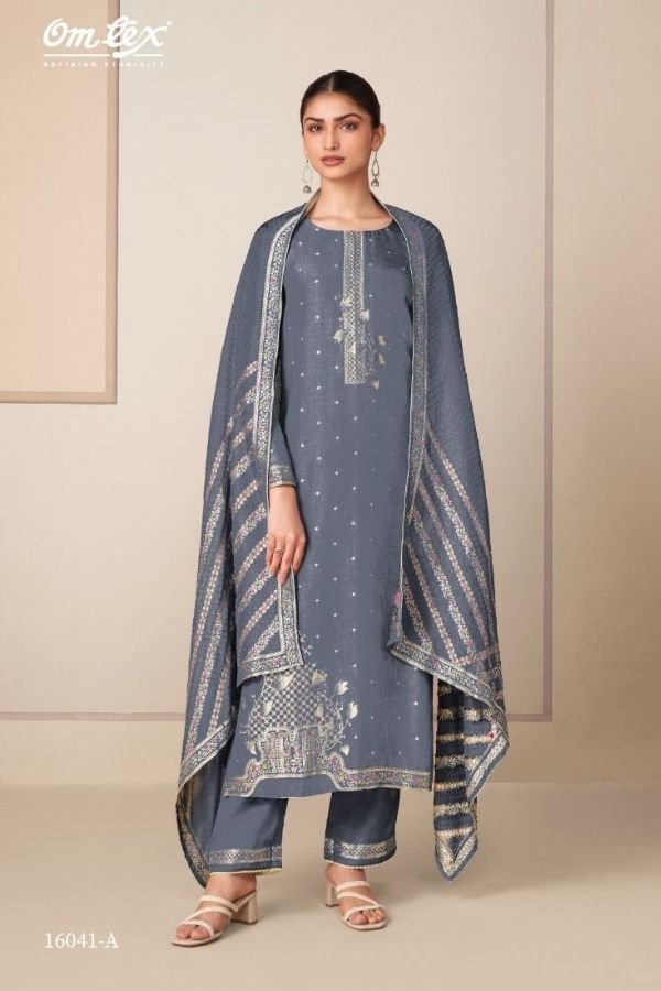 Omtex Gandhalika Silk Ladies Suit 16041-A