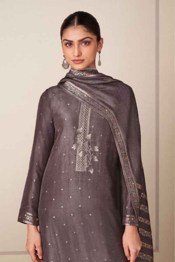 Omtex Gandhalika Silk Ladies Suit 16041-B