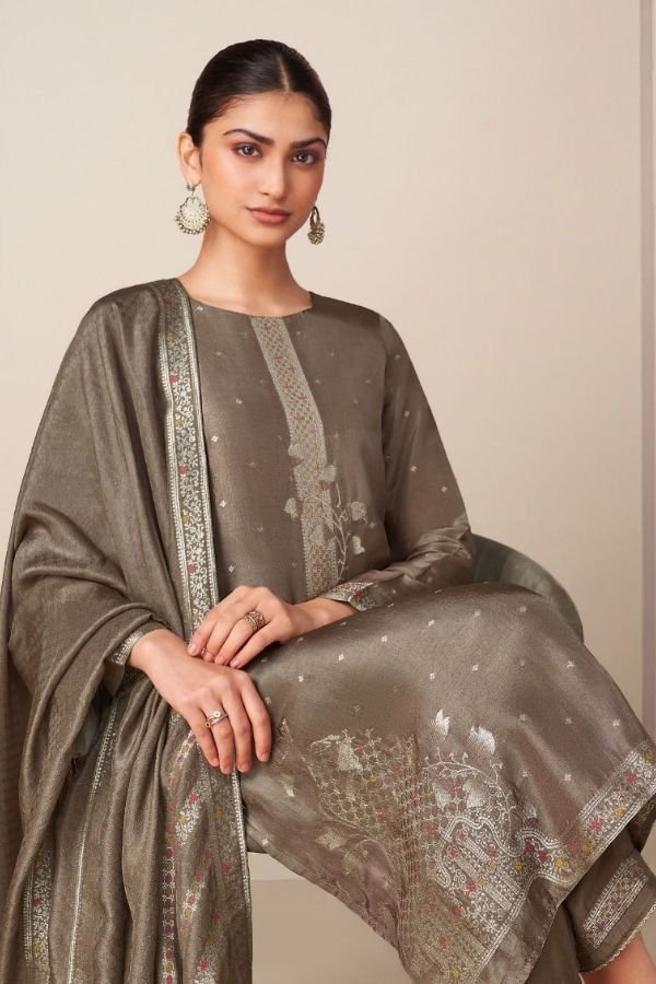 Omtex Gandhalika Silk Ladies Suit 16041-C