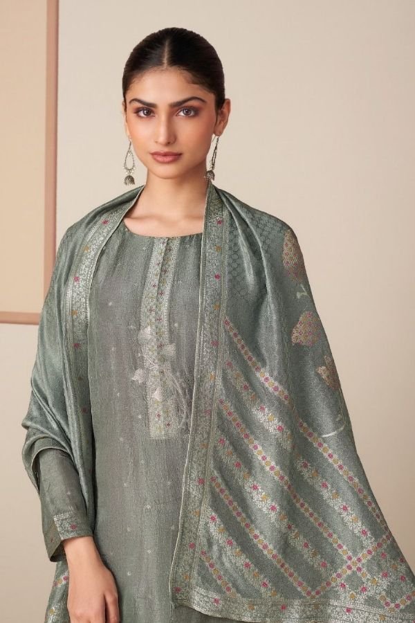 Omtex Gandhalika Silk Ladies Suit 16041-D