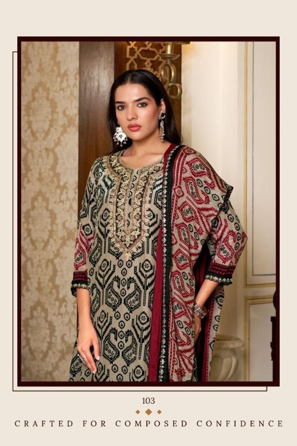 Relssa Fabrics Jashan Embroidery Ladies Suit 103 Relssa Fabrics Jashan Embroidery Ladies Suit 103