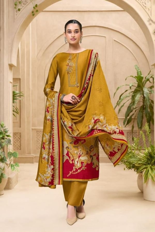 Salvi Fashion Safar Vol 7 Silk Ladies Suit 7004
