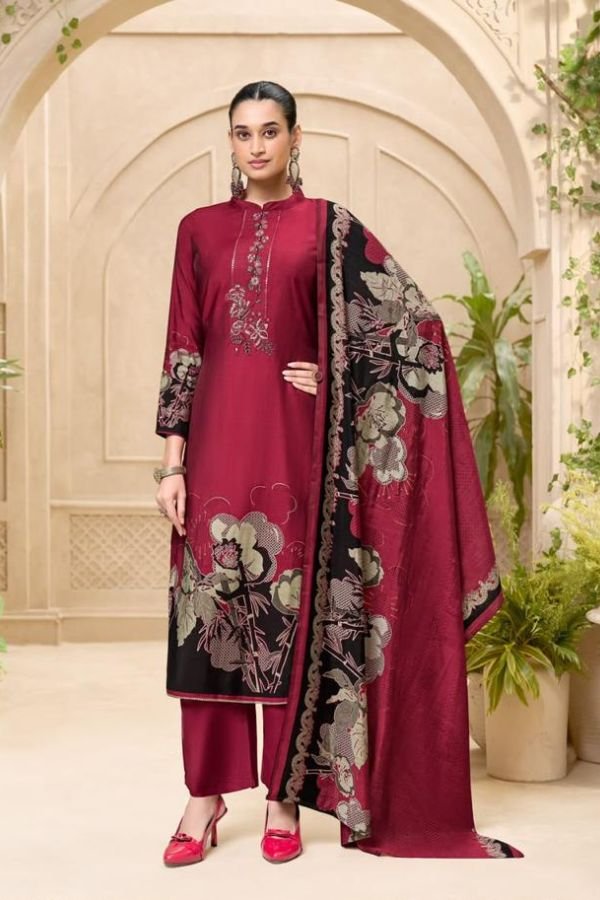 Salvi Fashion Safar Vol 7 Silk Ladies Suit 7005