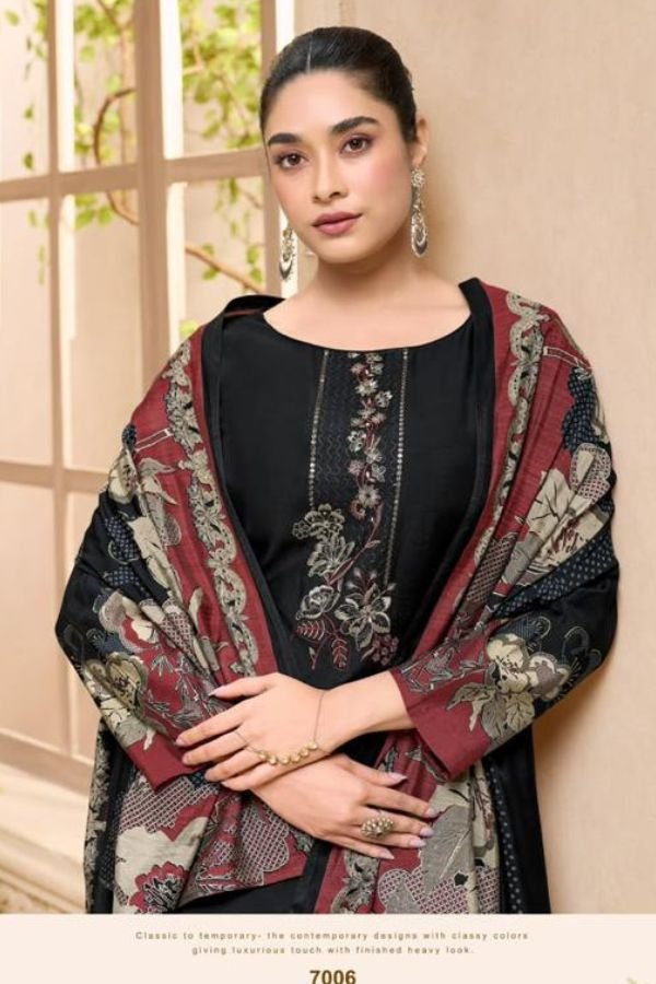 Salvi Fashion Safar Vol 7 Silk Ladies Suit 7006