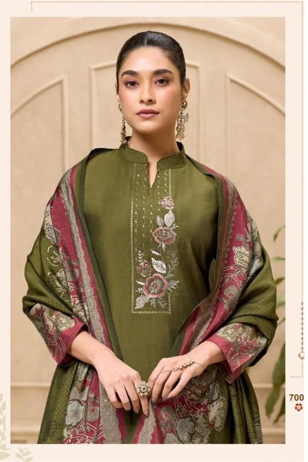 Salvi Fashion Safar Vol 7 Silk Ladies Suit 7007