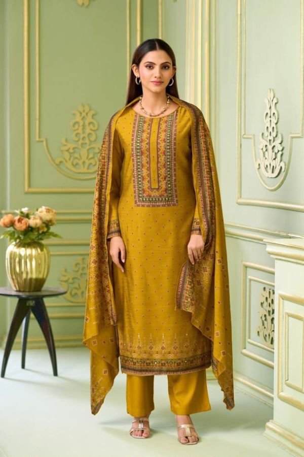 Salvi Fashion Safar Vol 8 Silk Ladies Suit 8003