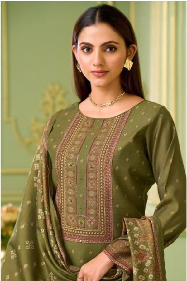 Salvi Fashion Safar Vol 8 Silk Ladies Suit 8002