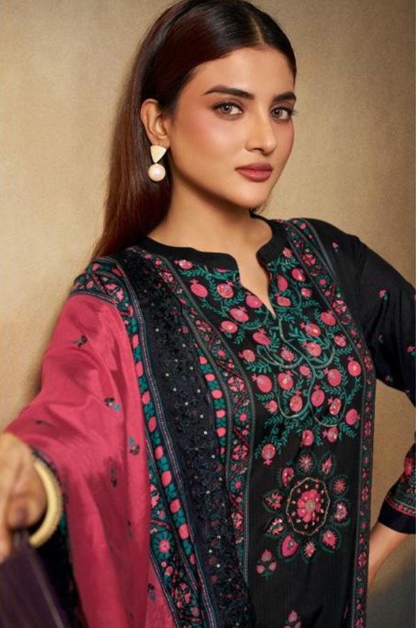 Shiddat Bluebell 2 Muslin Salwar Suit 2002 A