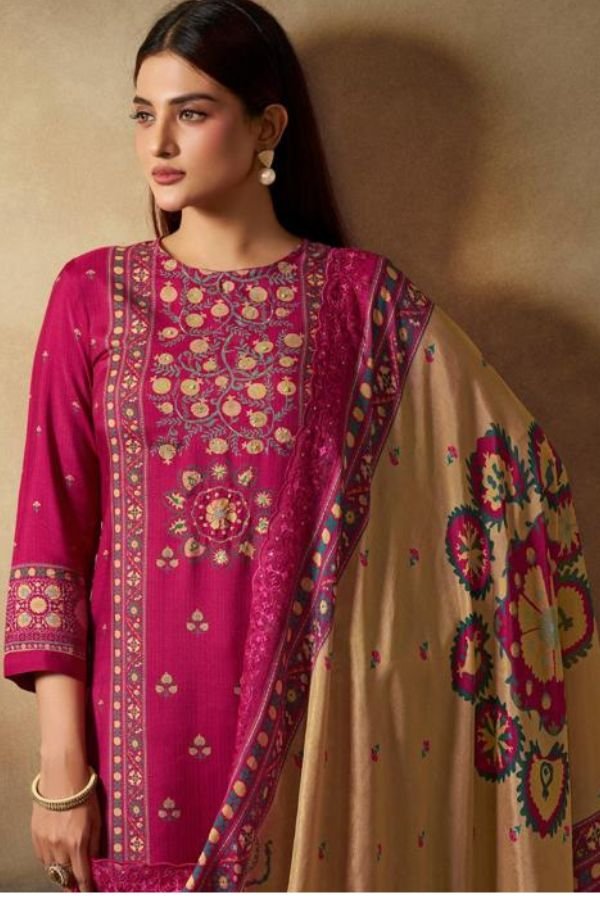 Shiddat Bluebell 2 Muslin Salwar Suit 2002 B