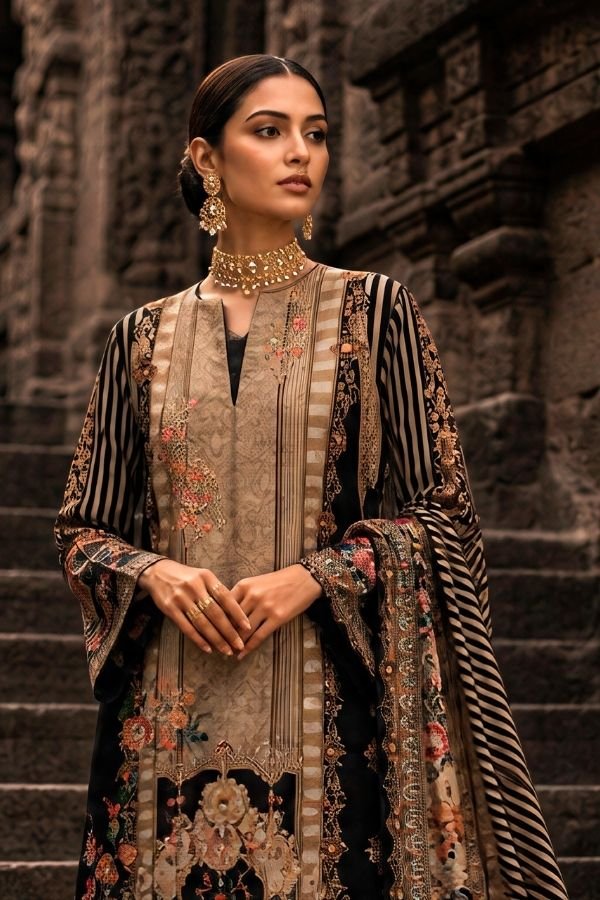 Varsha Fashion Jashn E Mohabbat Viscose Muslin Suit JM-01