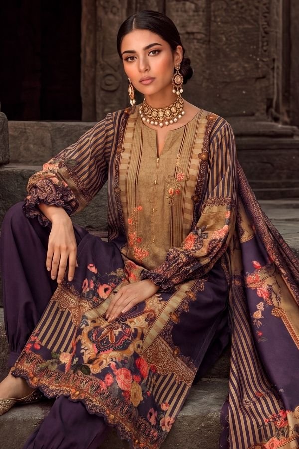 Varsha Fashion Jashn E Mohabbat Viscose Muslin Suit JM-03