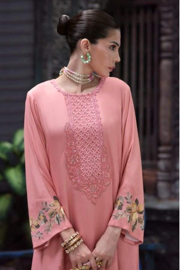Varsha Fashion Shades Of Love Mul Chanderi Ladies Suit SOL-03