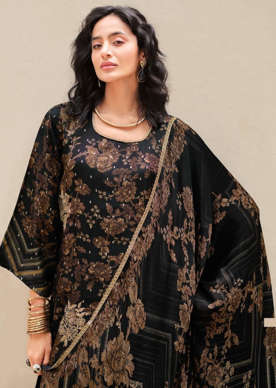 SANAZ The Celebration Edit Viscose Digital Print Kurta Set TCE-3501 - Image 3