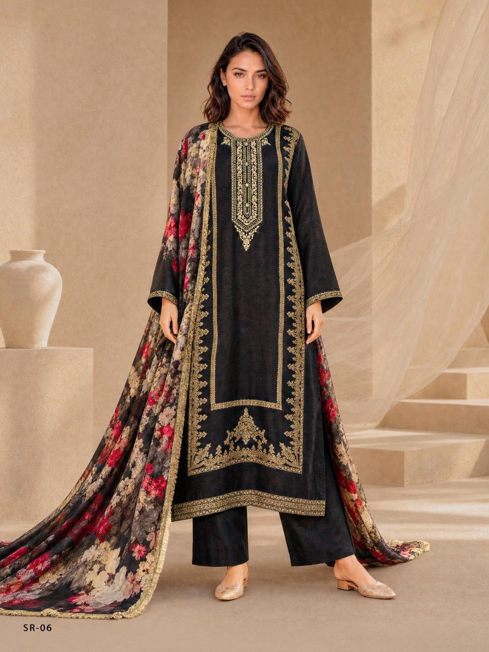 Varsha Fashion SURMAY Viscose Russian Silk Suit SR-06