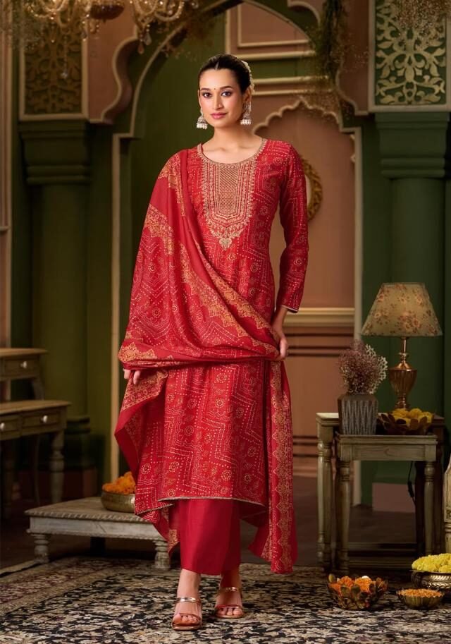 Salvi Fashion Sarah Festive Plus Modal Kurta Set 1003