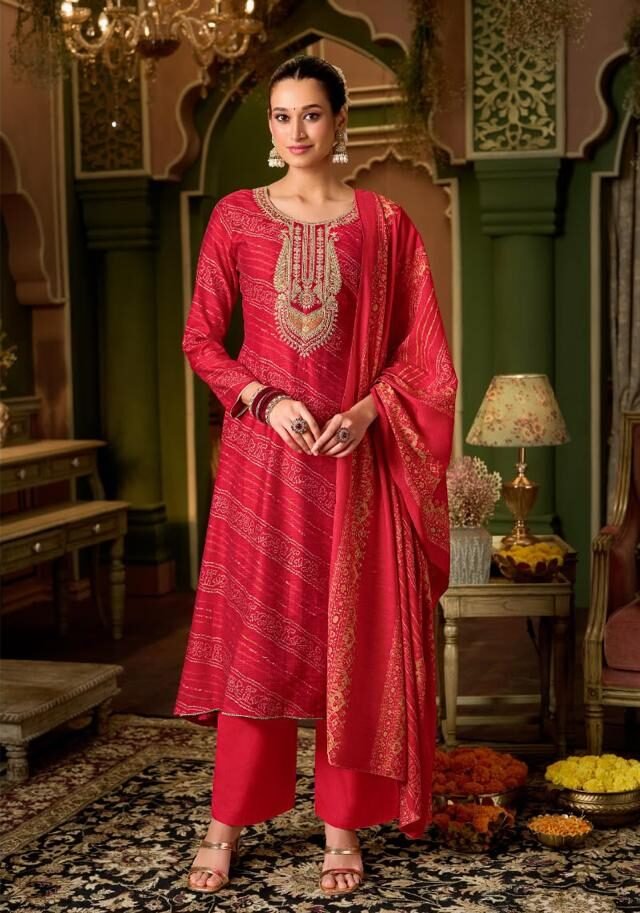 Salvi Fashion Sarah Festive Plus Modal Kurta Set 1001