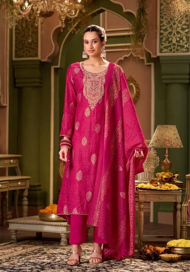 Salvi Fashion Sarah Festive Plus Modal Kurta Set 1007