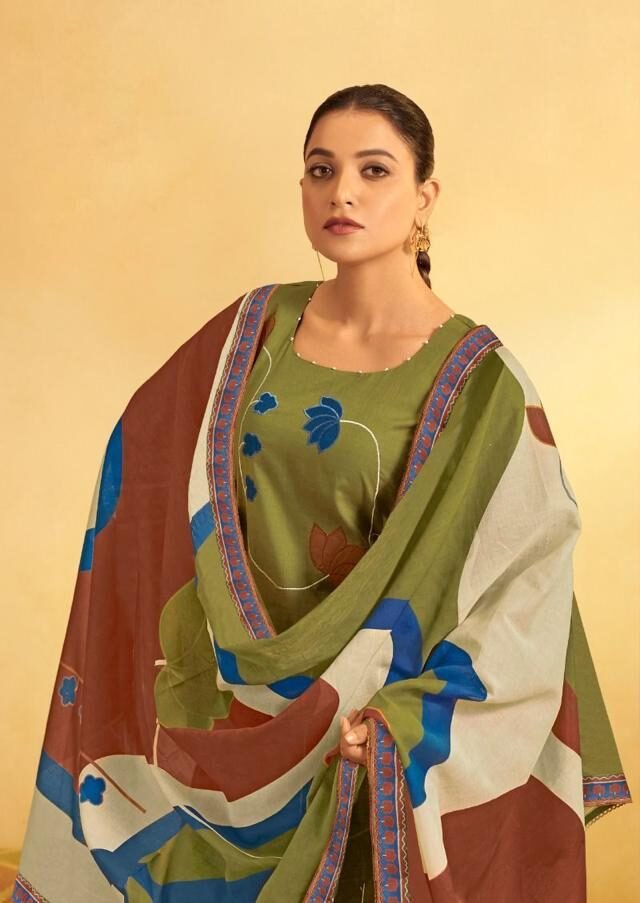 Jay Vijay Prints RAAS Premium Cotton Suit 944