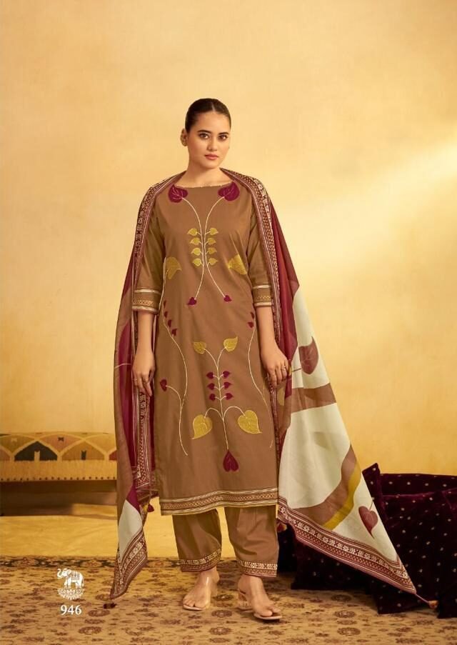 Jay Vijay Prints RAAS Premium Cotton Suit 946