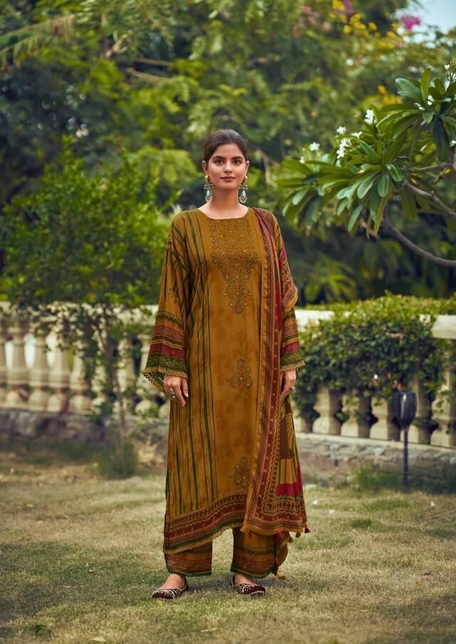 Jay Vijay Prints Pashm Noor Winter Collection Premium Pashmina Suit 11331