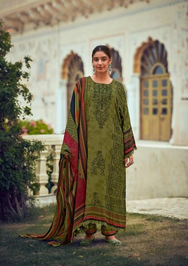 Jay Vijay Prints Pashm Noor Winter Collection Premium Pashmina Suit 11334