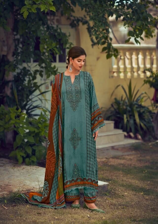 Jay Vijay Prints Pashm Noor Winter Collection Premium Pashmina Suit 11332
