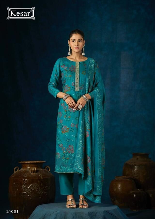Kesar Karachi Sofiya Winter Collection Pure Viscose Pashmina Suit 19001