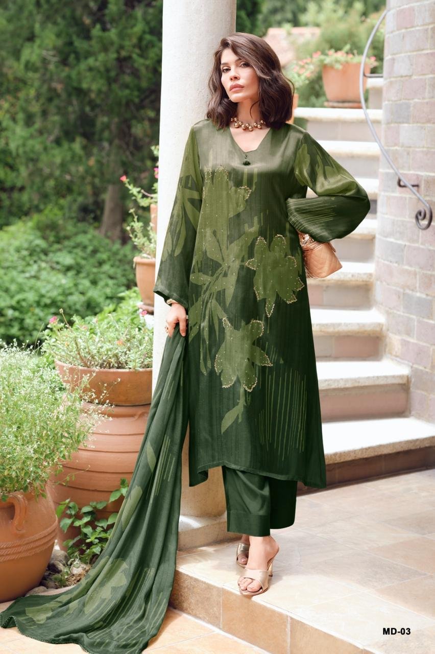Varsha Fashion Murad Winter Collection Pashmina Suit MD-03