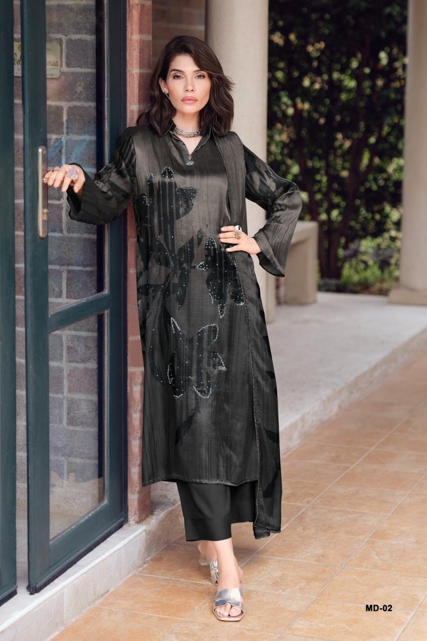 Varsha Fashion Murad Winter Collection Pashmina Suit MD-02