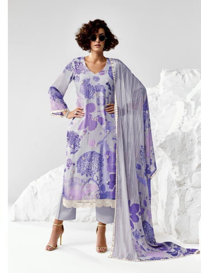 Kimora Fashion Heer Exclusive 2 Pure Pashmina Suit H-0151