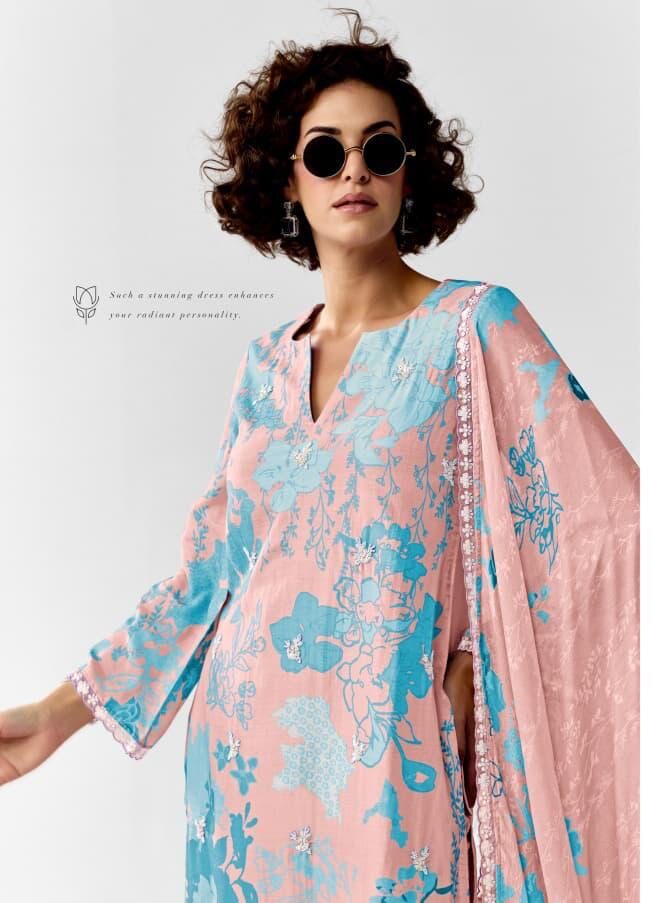 Kimora Fashion Heer Exclusive 2 Pure Pashmina Suit H-0152