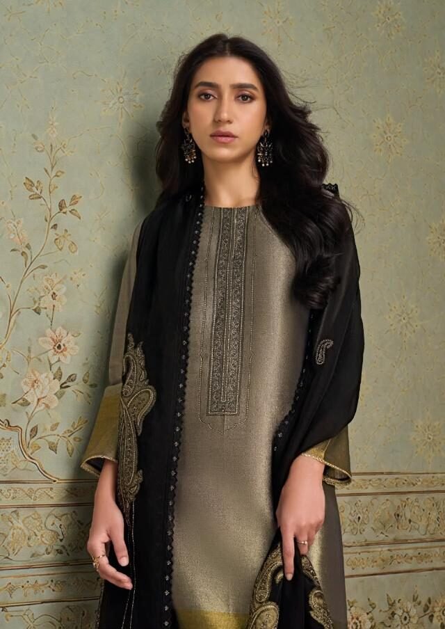 Omtex Alina Kanzivaram Silk Suit 16391-B