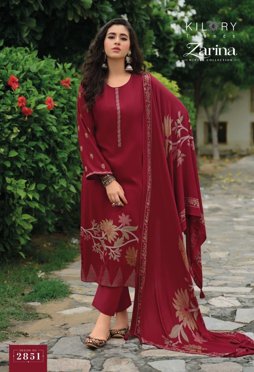 Kilory Trends Zarina Pure Viscose Pashmina Kurta 2851