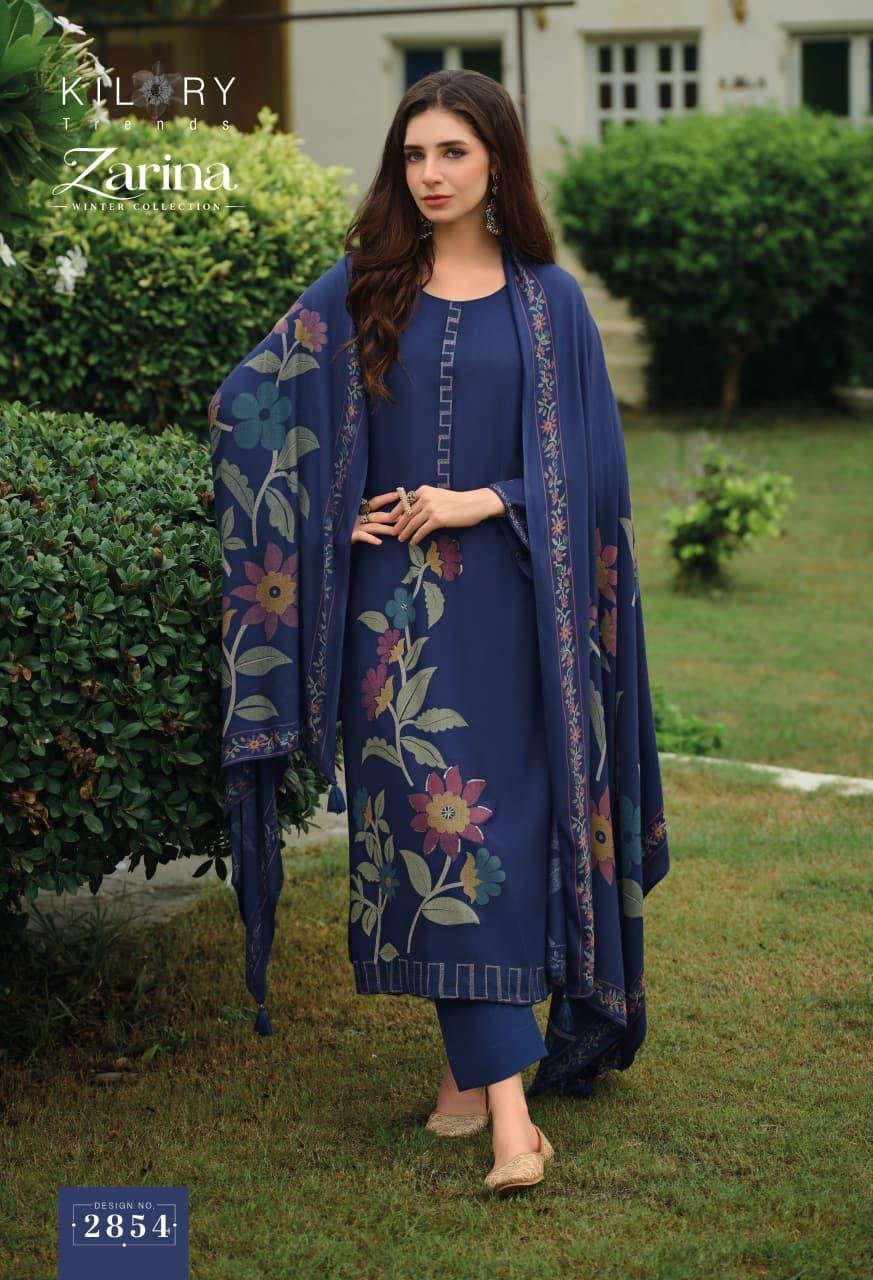 Kilory Trends Zarina Pure Viscose Pashmina Kurta 2854