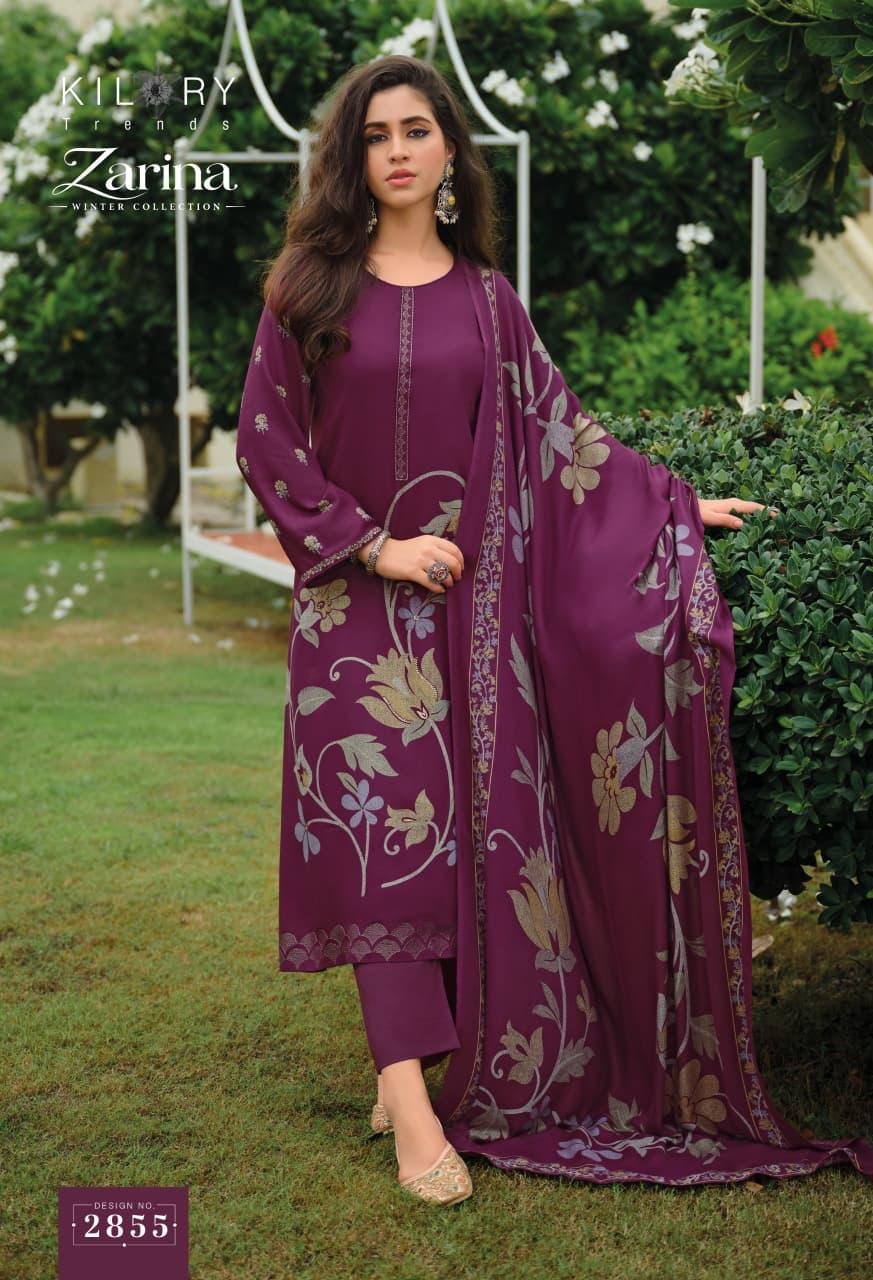 Kilory Trends Zarina Pure Viscose Pashmina Kurta 2855
