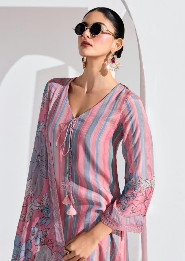 Kimora Fashion Heer Lover Pure Pashmina Suit H-0202