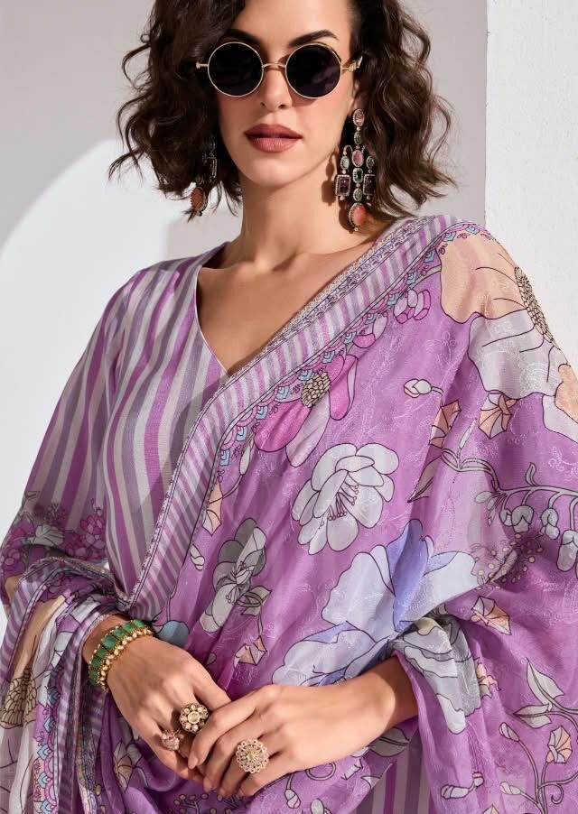 Kimora Fashion Heer Lover Pure Pashmina Suit H-0205