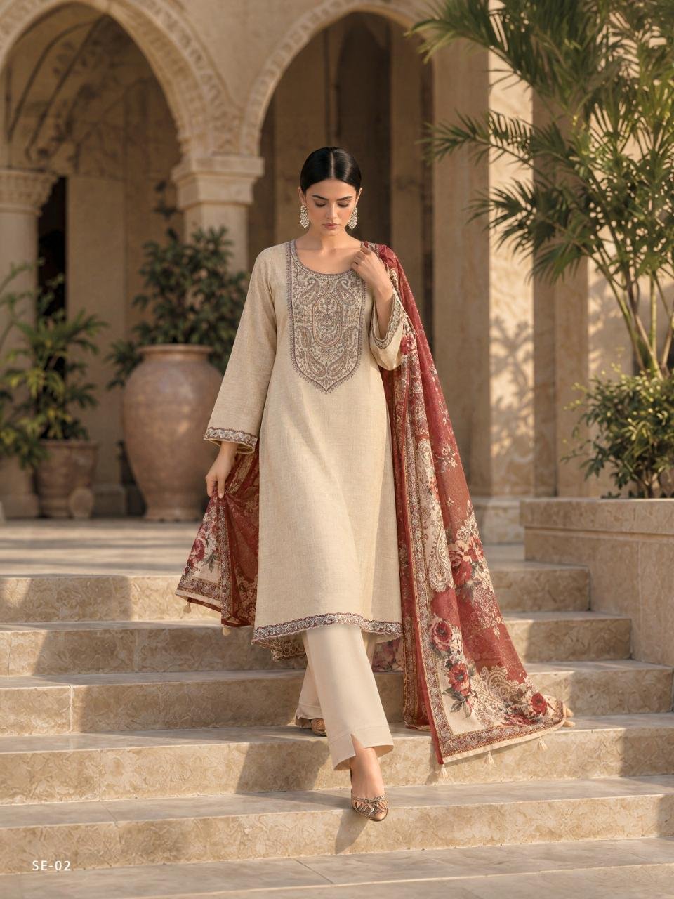 Varsha Fashion Sera Khadi Linen Suit SE-02