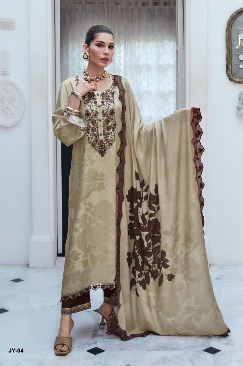 Varshaa Fashion Just The Way You Are Viscose Pashmina Suit JY-04